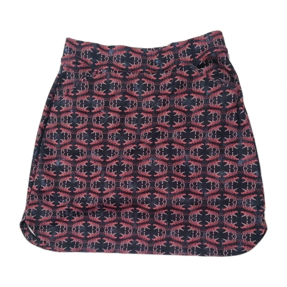 Peter Millar Women's Tiger Animal Print Skort Golf Skirt Size Small